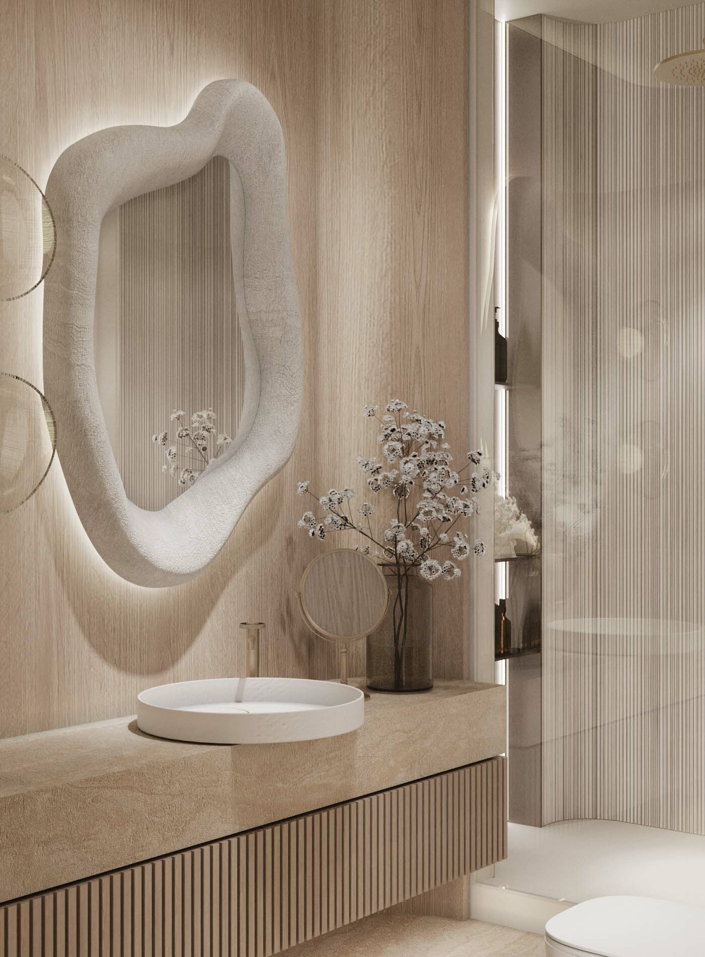 Zolotoy Moscow Residences Bathroom Interior Design