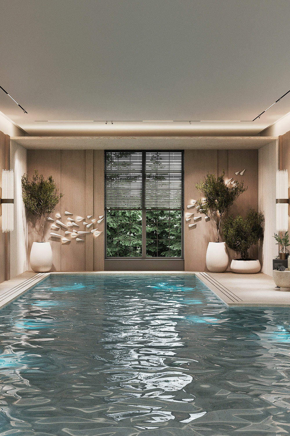 SPA zone swimming pool interior